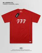 CAMISETA UNISEX BLESSED LUCK 777