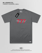 CAMISETA UNISEX BLESSED LUCK 777
