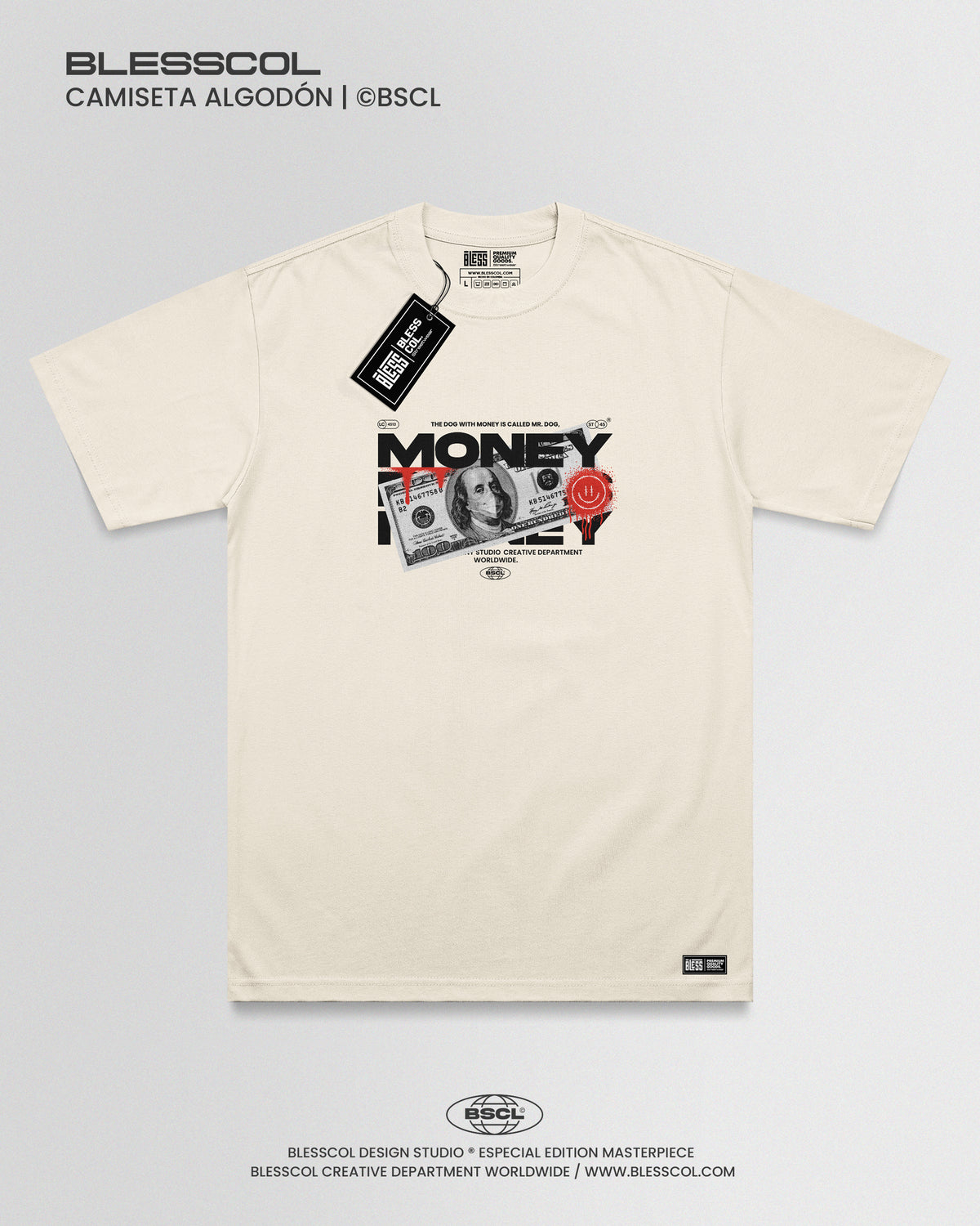 CAMISETA BLESS MONEY EDITION