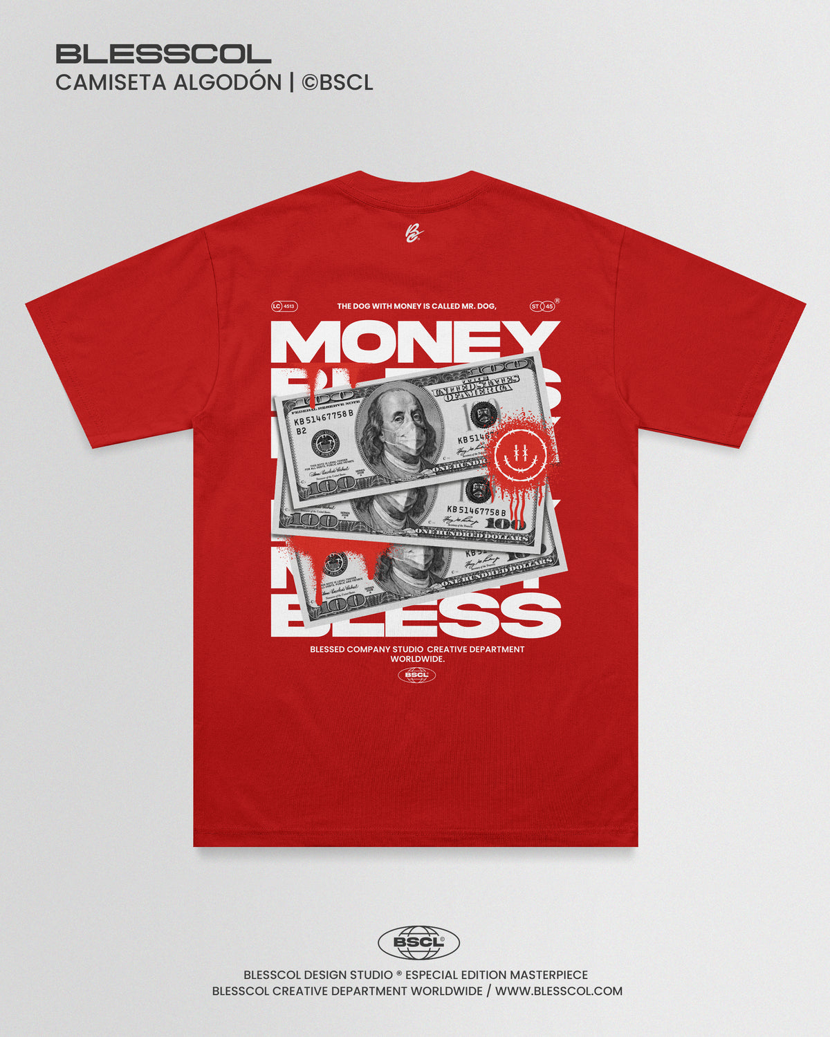 CAMISETA BLESS MONEY EDITION