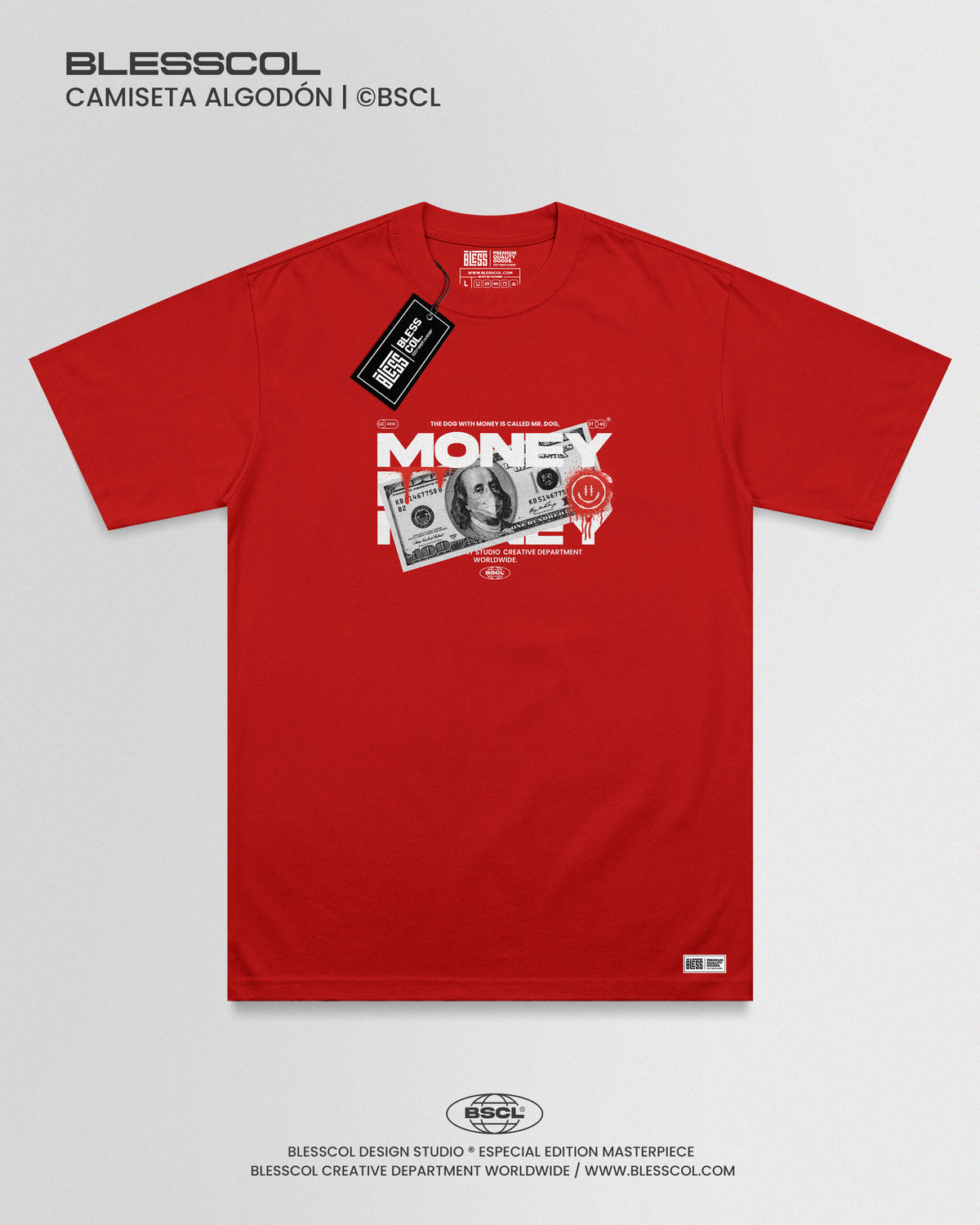 CAMISETA BLESS MONEY EDITION