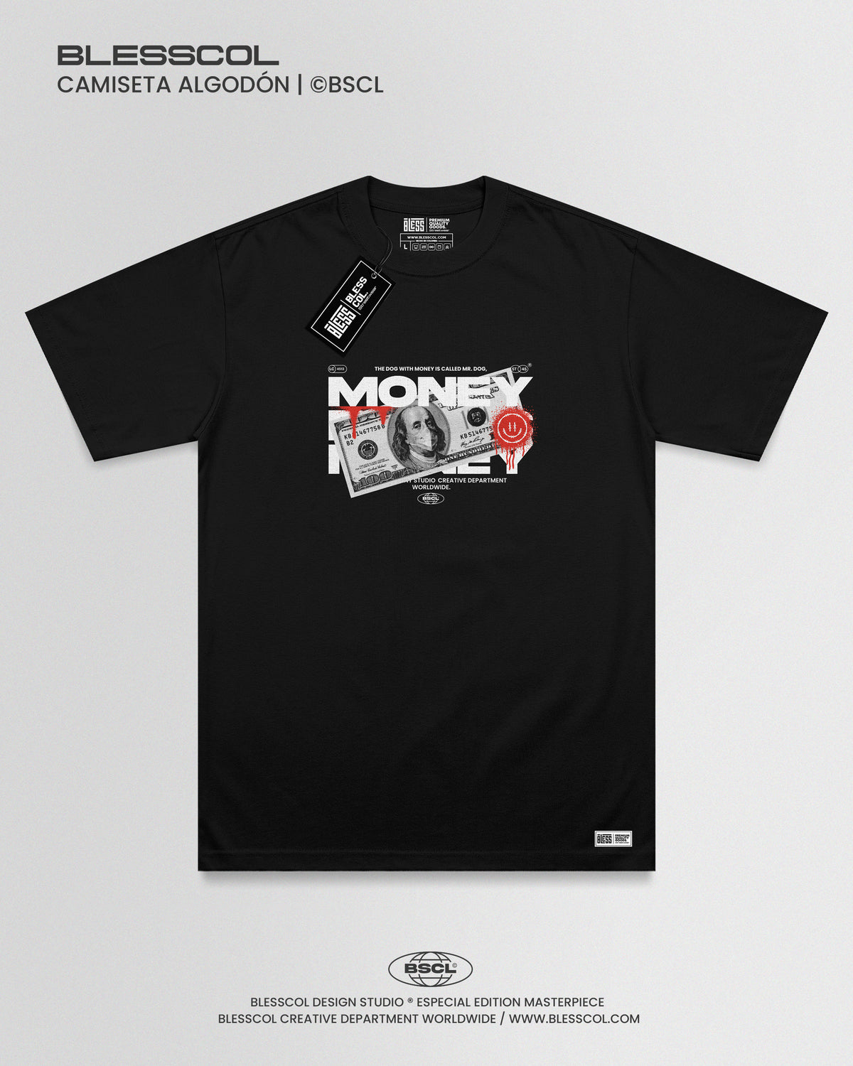 CAMISETA BLESS MONEY EDITION