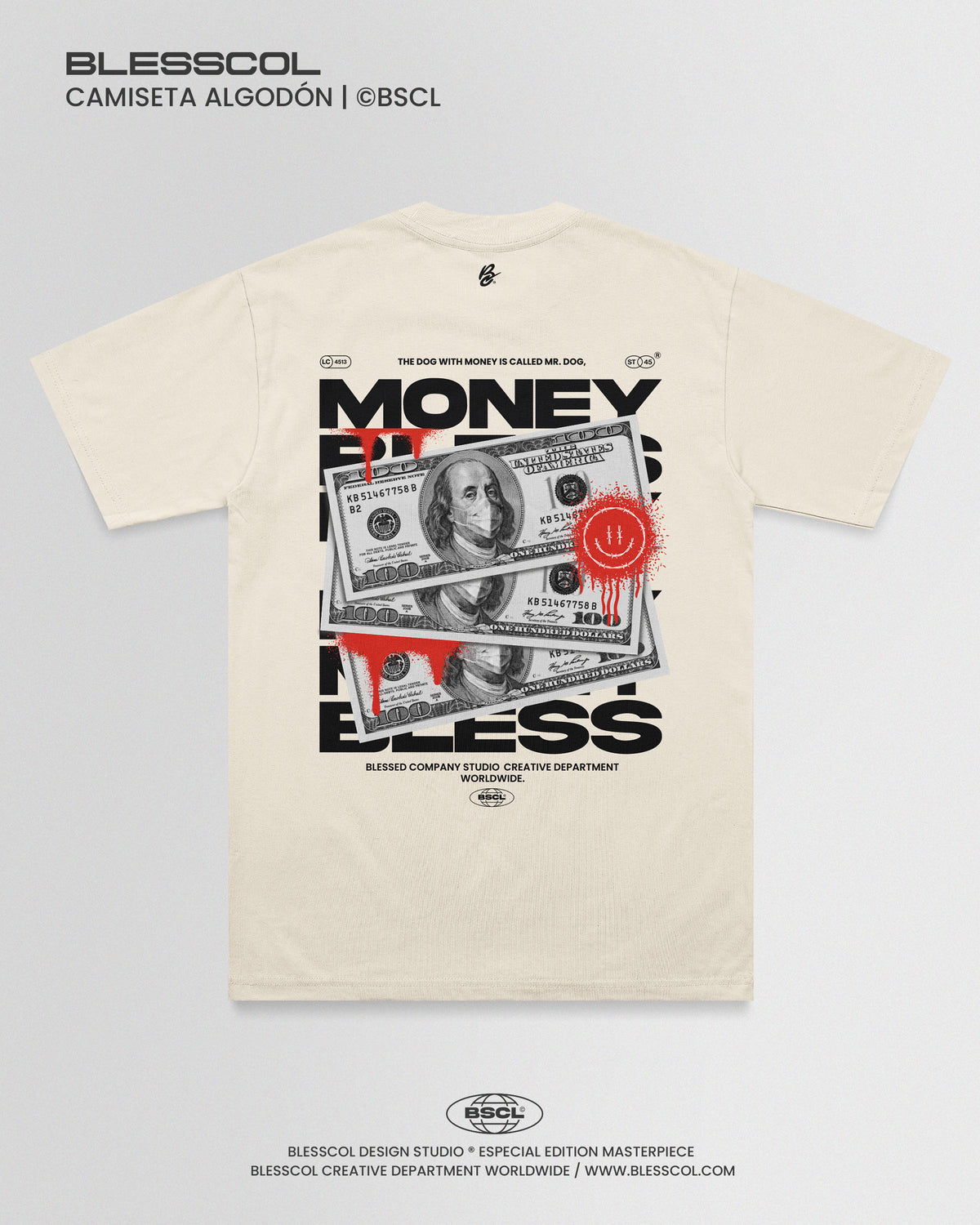 CAMISETA BLESS MONEY EDITION