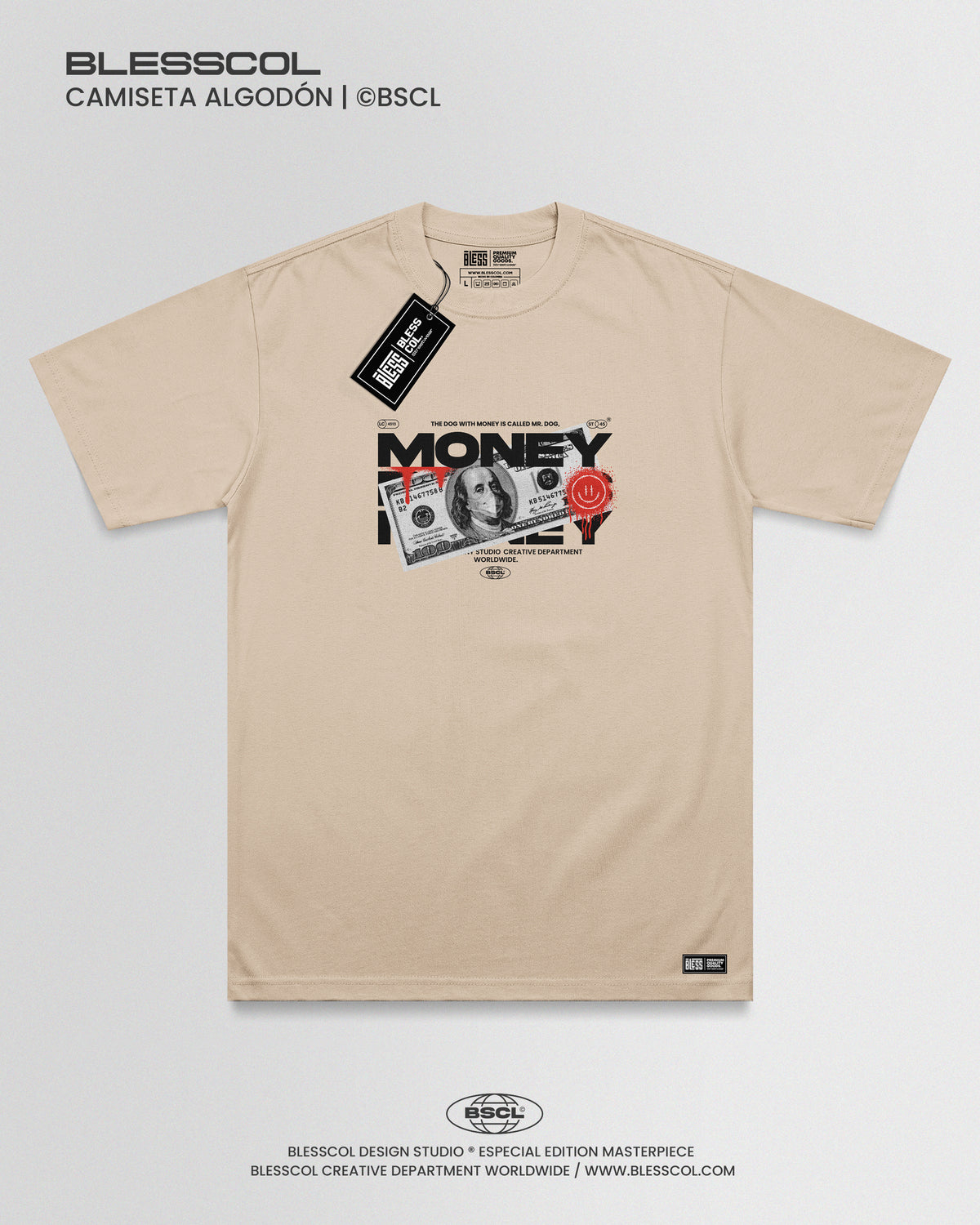 CAMISETA BLESS MONEY EDITION