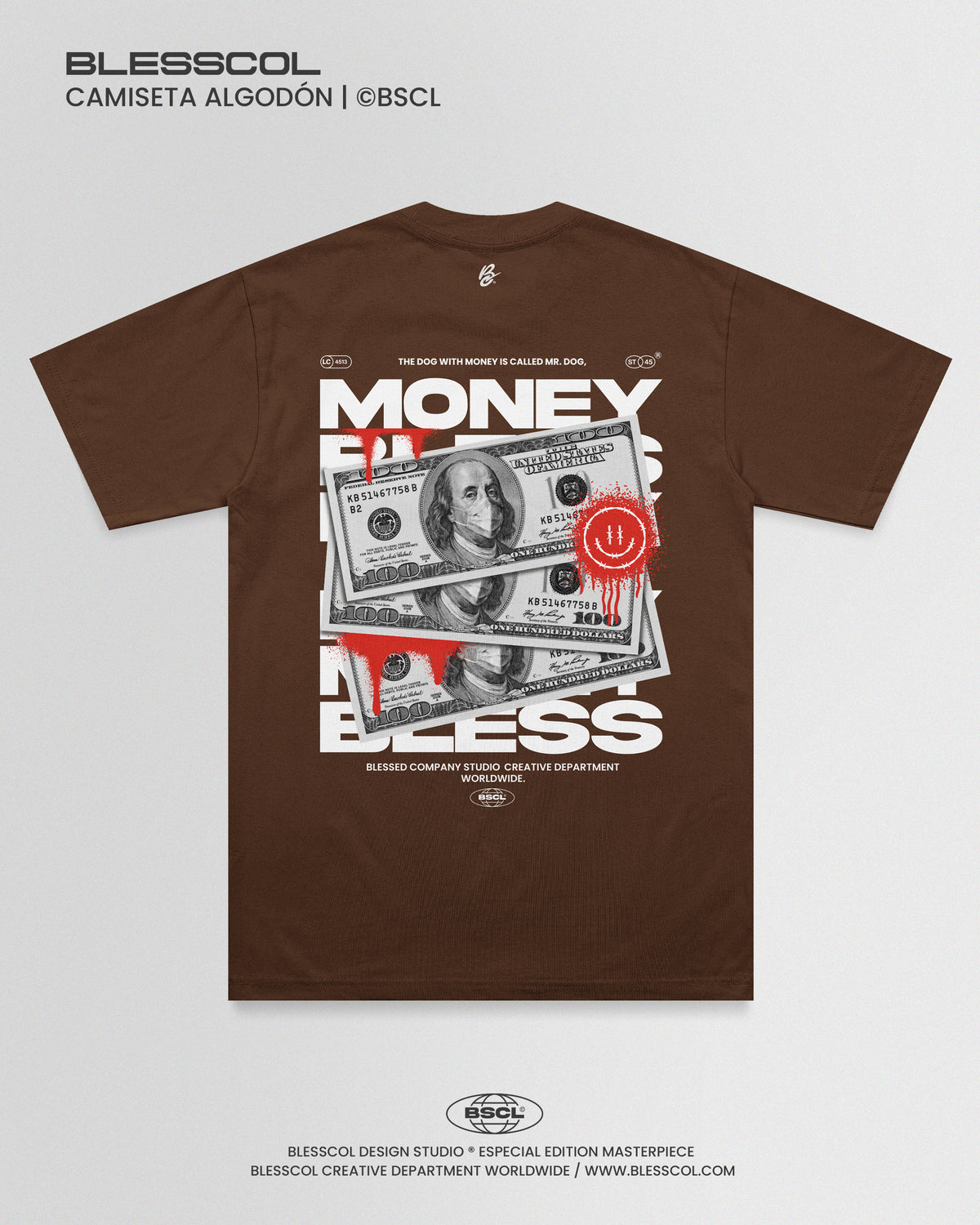 CAMISETA BLESS MONEY EDITION