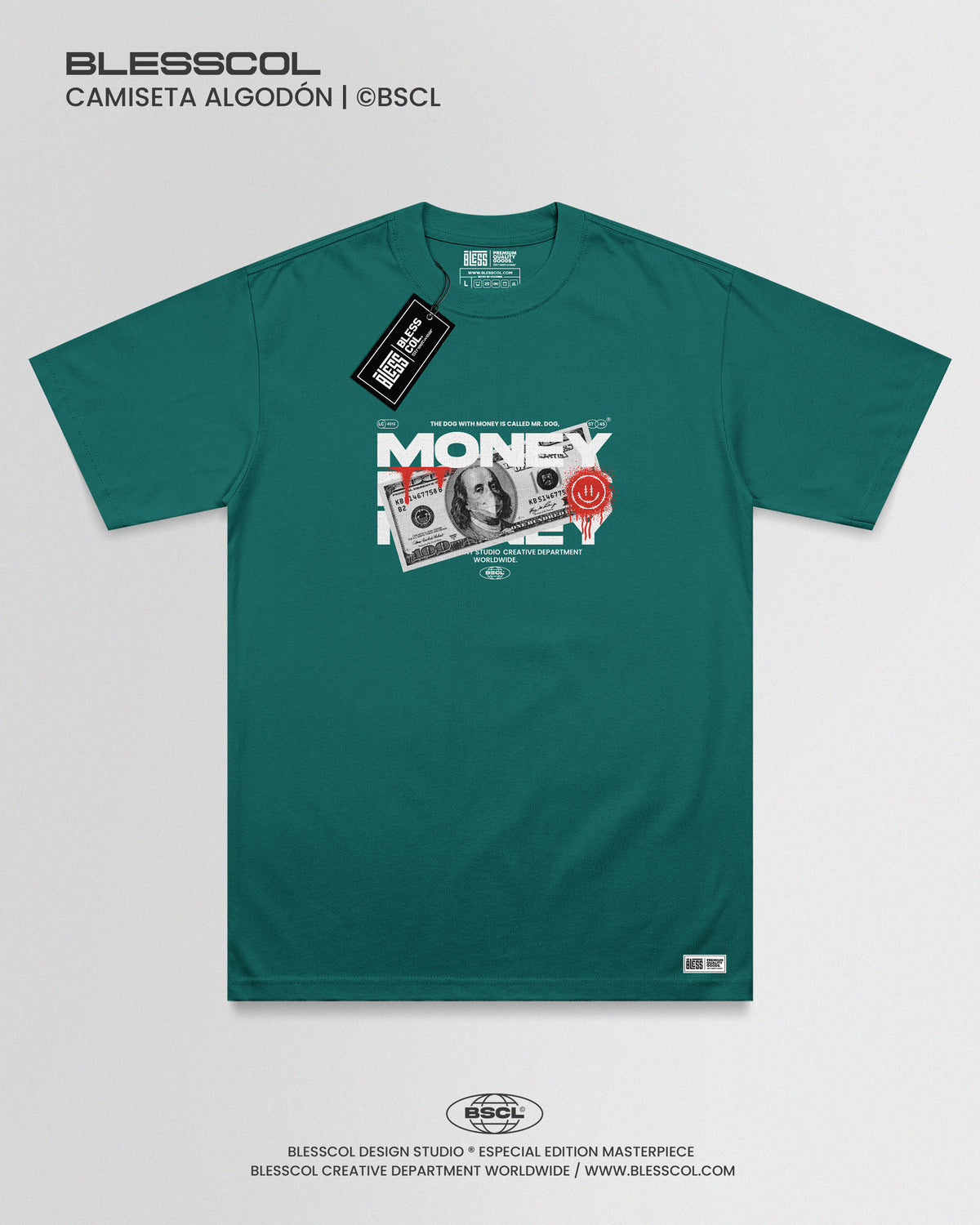 CAMISETA BLESS MONEY EDITION