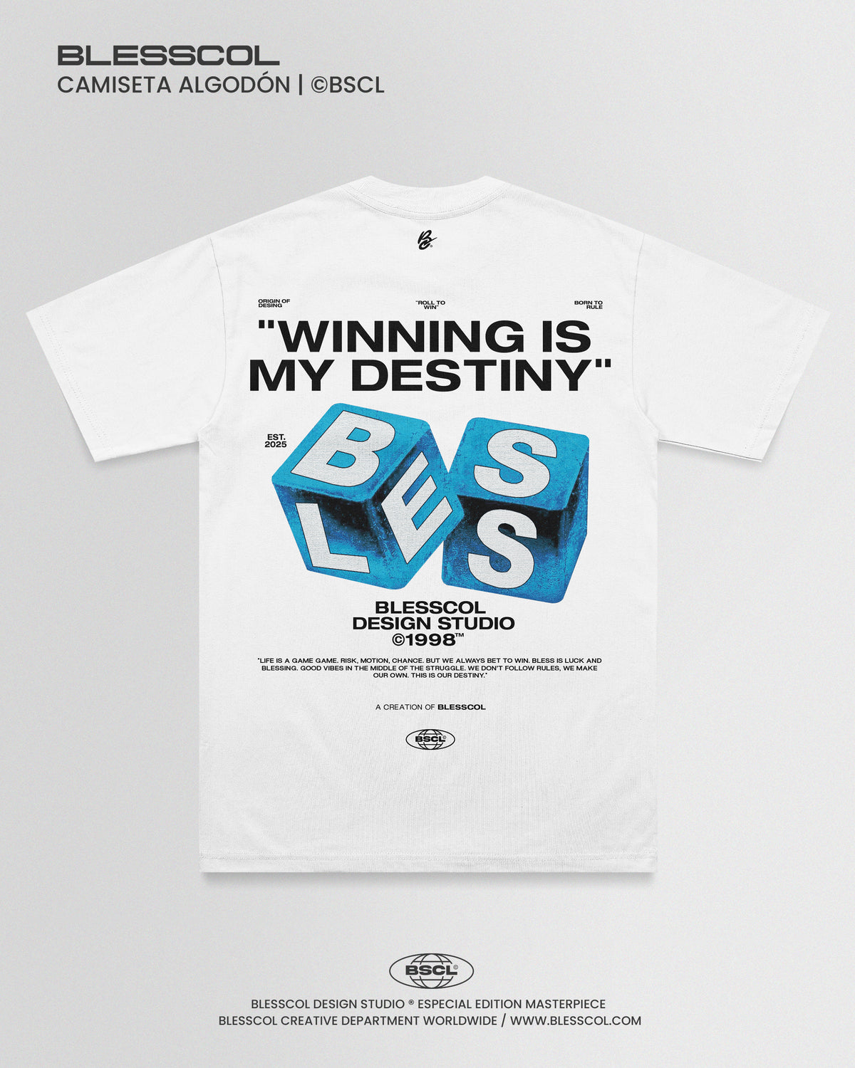 CAMISETA WINNING IS MI DESTINY