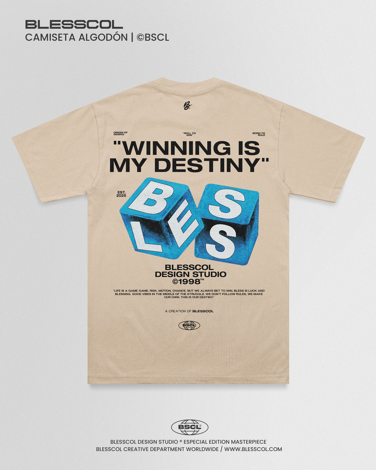 CAMISETA WINNING IS MI DESTINY