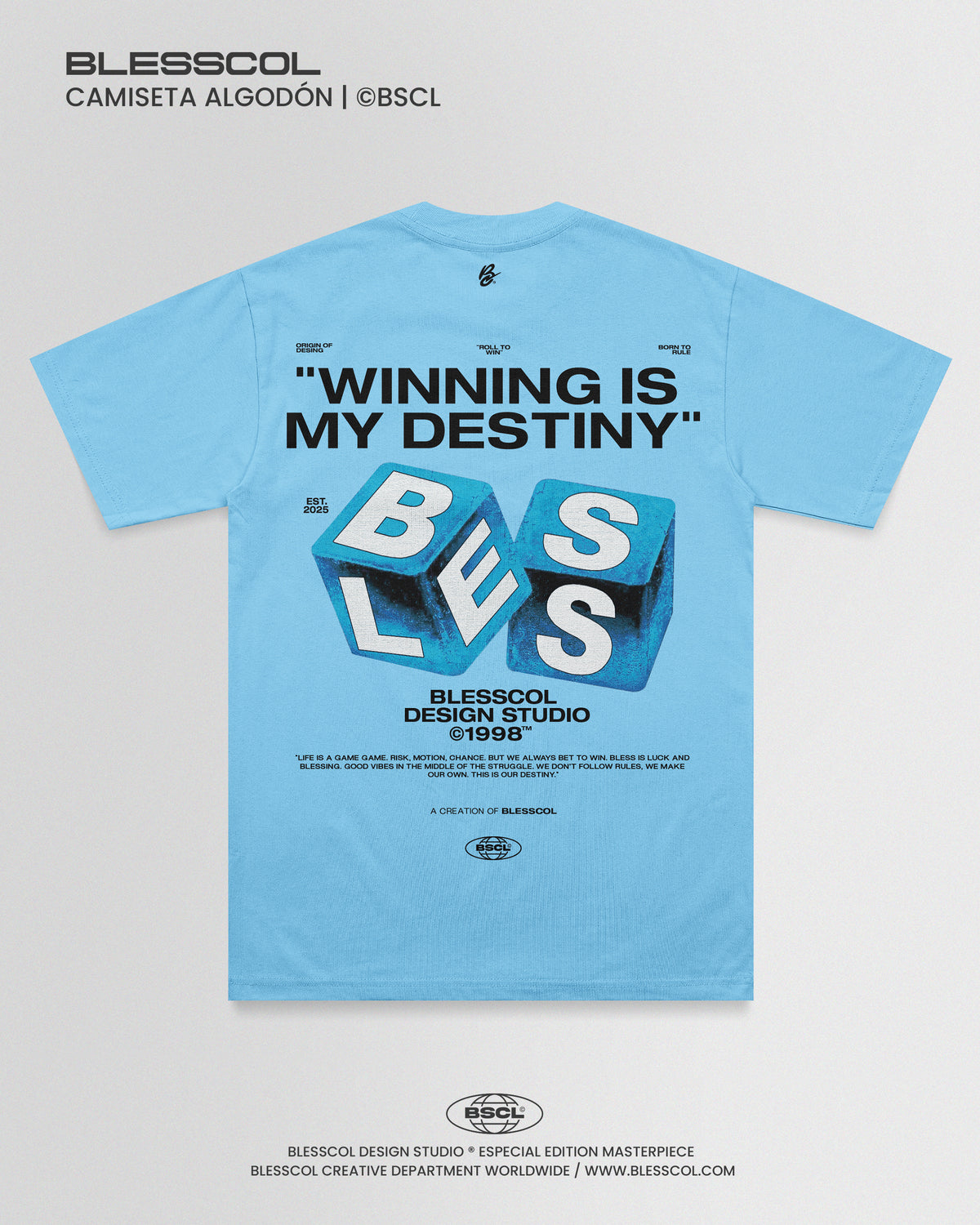 CAMISETA WINNING IS MI DESTINY