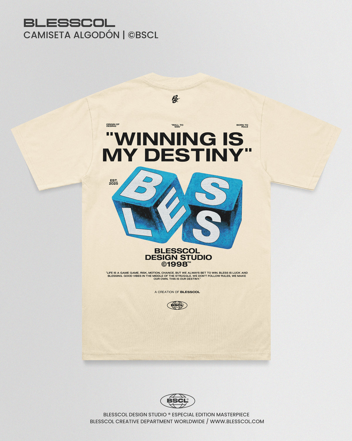 CAMISETA WINNING IS MI DESTINY