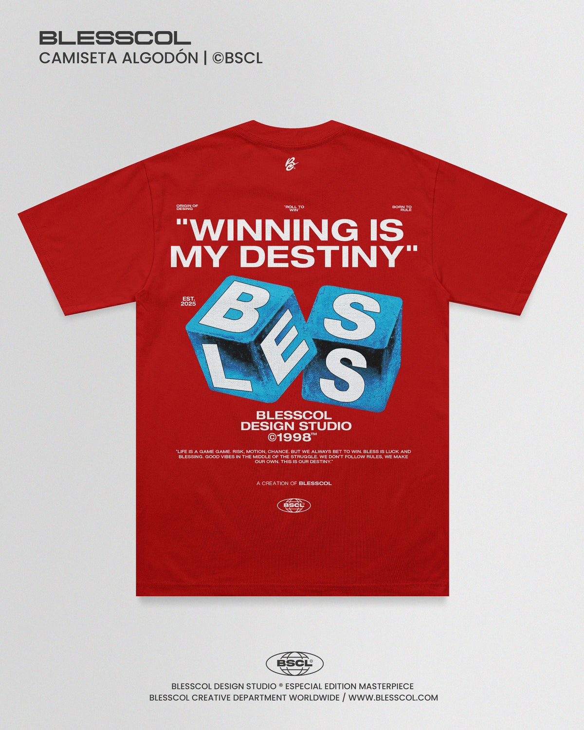 CAMISETA WINNING IS MI DESTINY