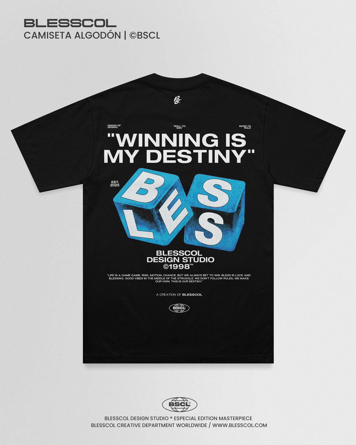 CAMISETA WINNING IS MI DESTINY