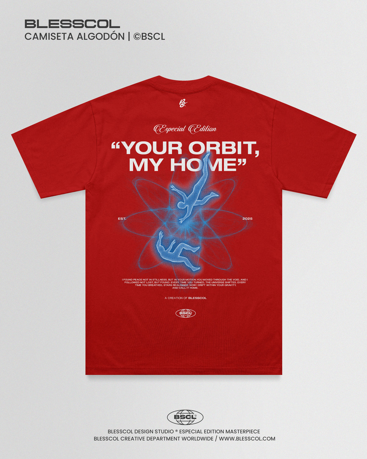 CAMISETA YOUR ORBIT MY HOME