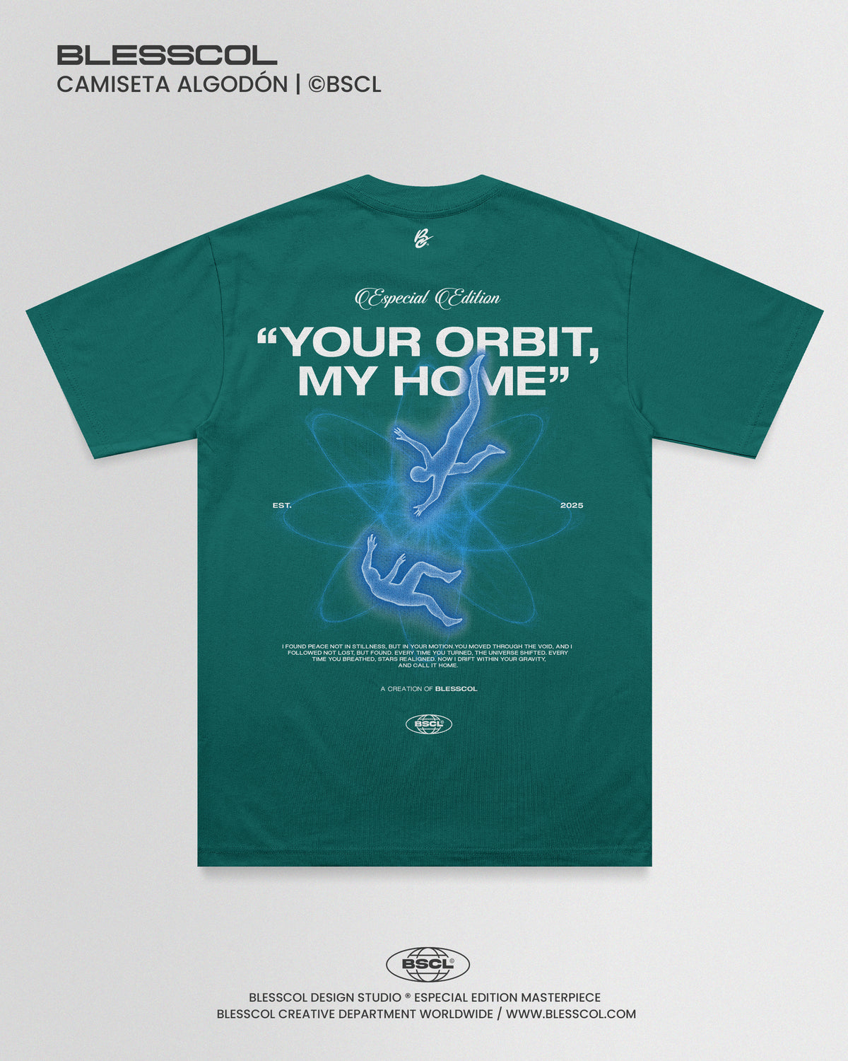 CAMISETA YOUR ORBIT MY HOME