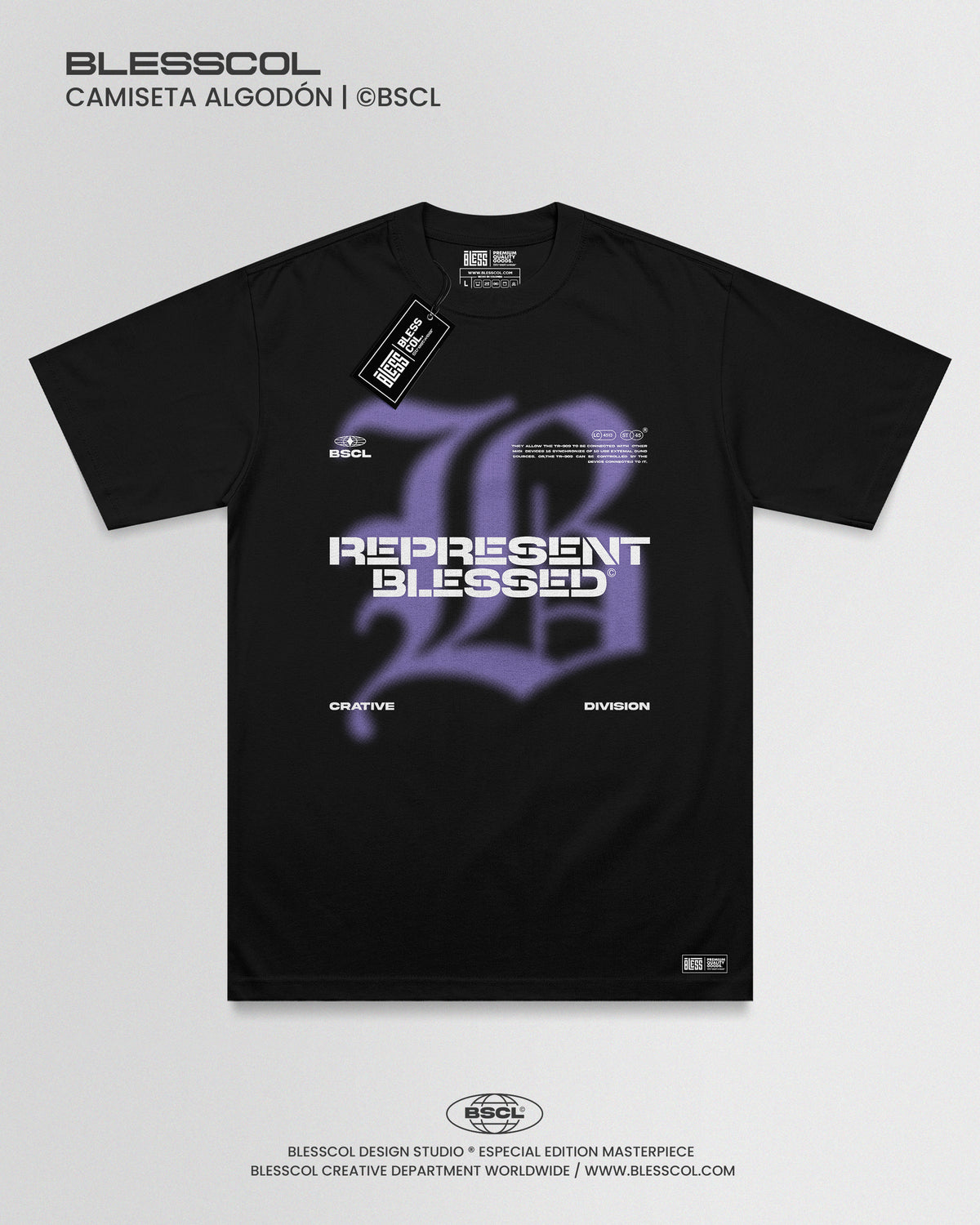 CAMISETA BLESSED REPRESENT B