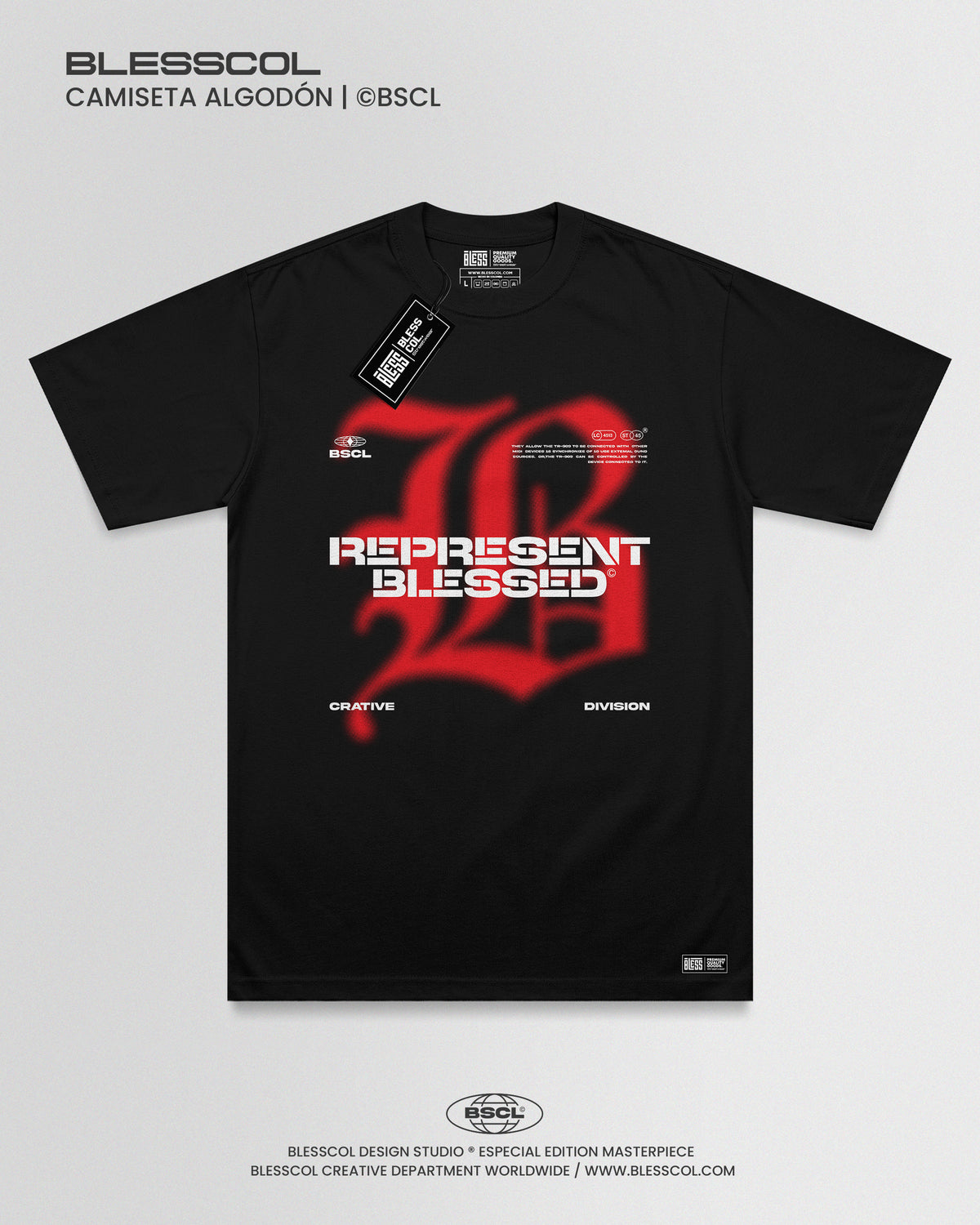 CAMISETA BLESSED REPRESENT B