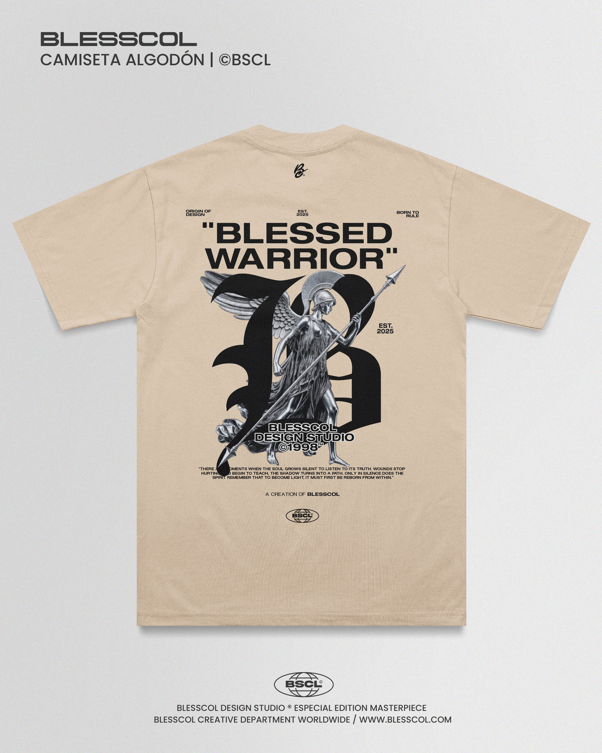 CAMISETA BLESSED WARRIOR EDITION