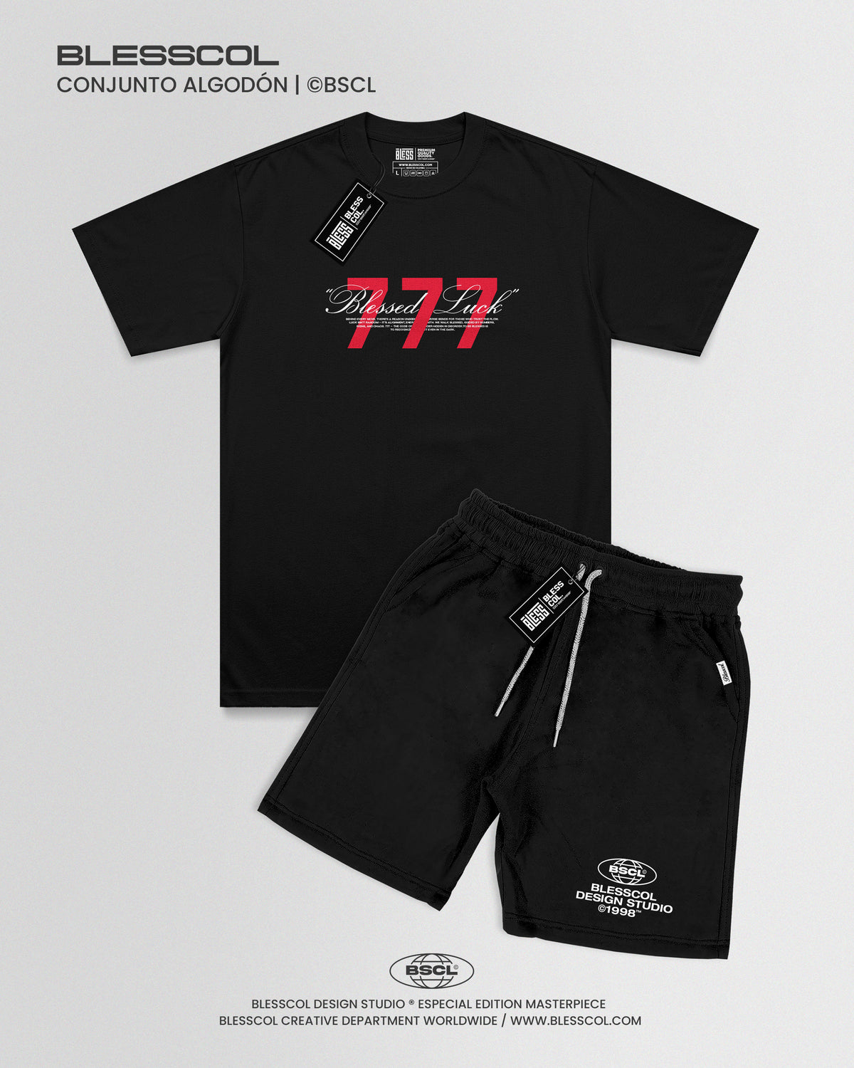 CONJUNTO BLESSED LUCK 777 EDITION