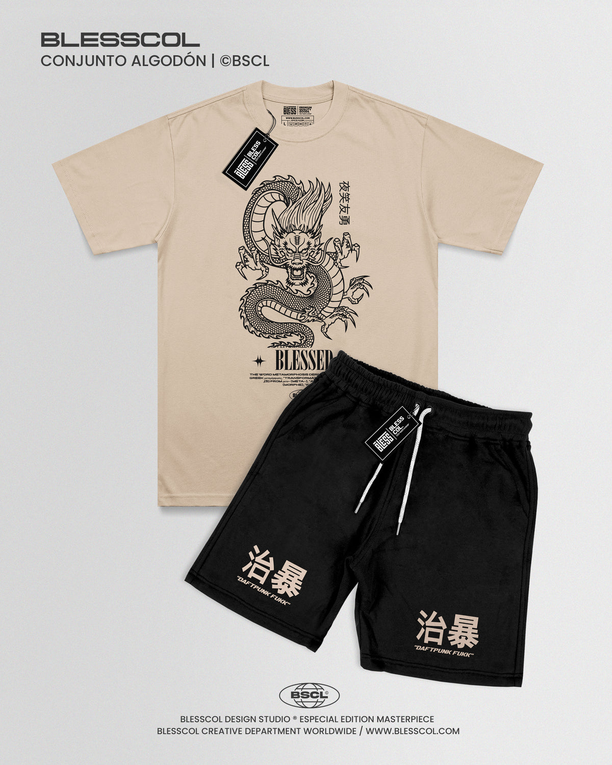 CONJUNTO DRAGON RISES FROM CHAOS