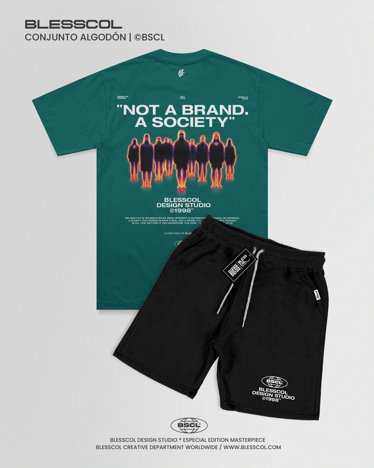 CONJUNTO NOT A BRAND A SOCIETY