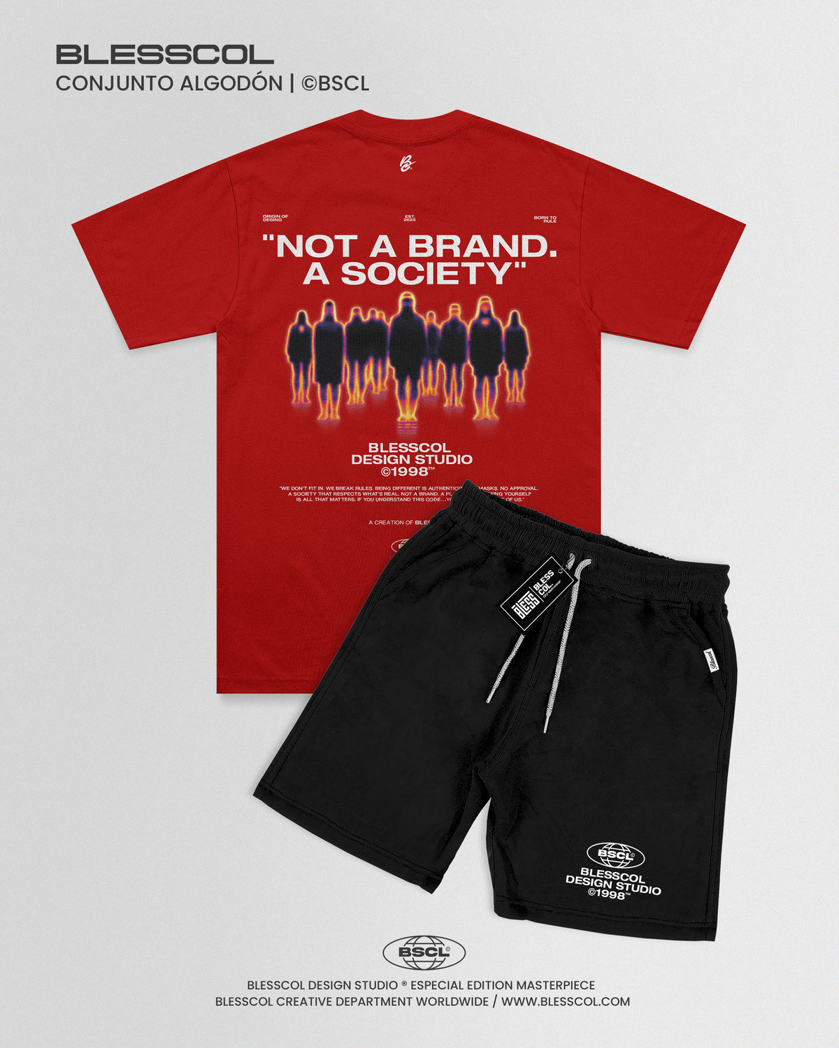 CONJUNTO NOT A BRAND A SOCIETY