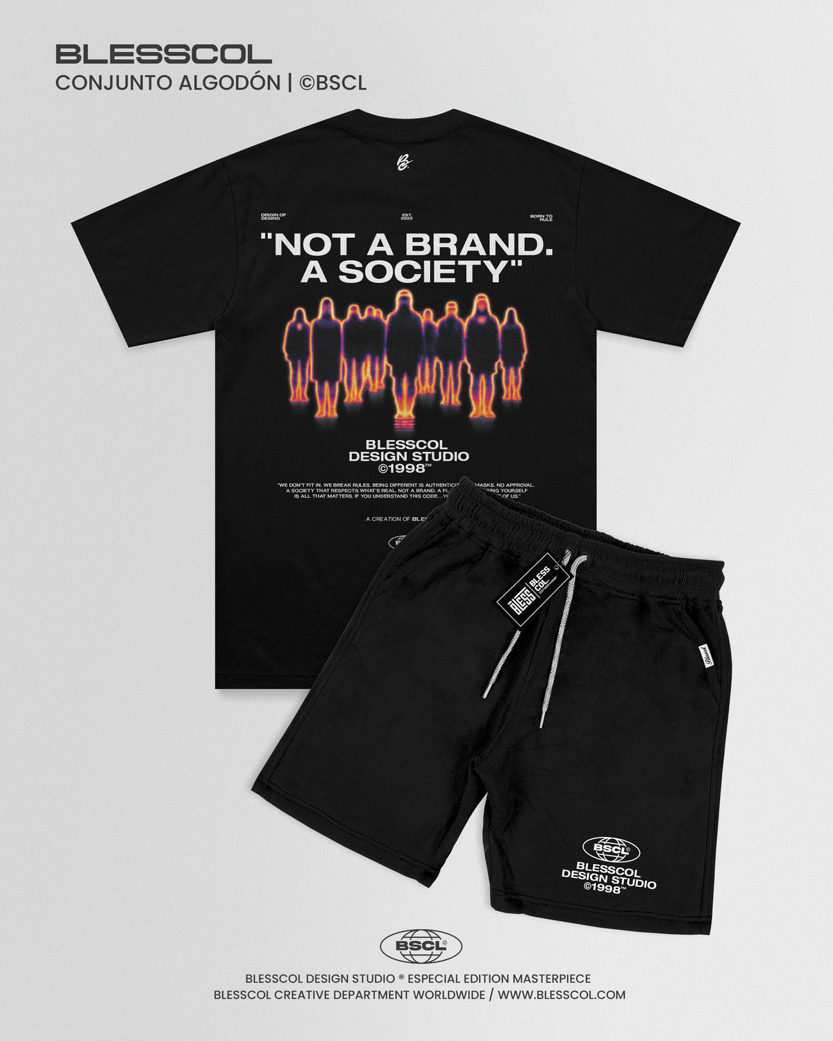CONJUNTO NOT A BRAND A SOCIETY