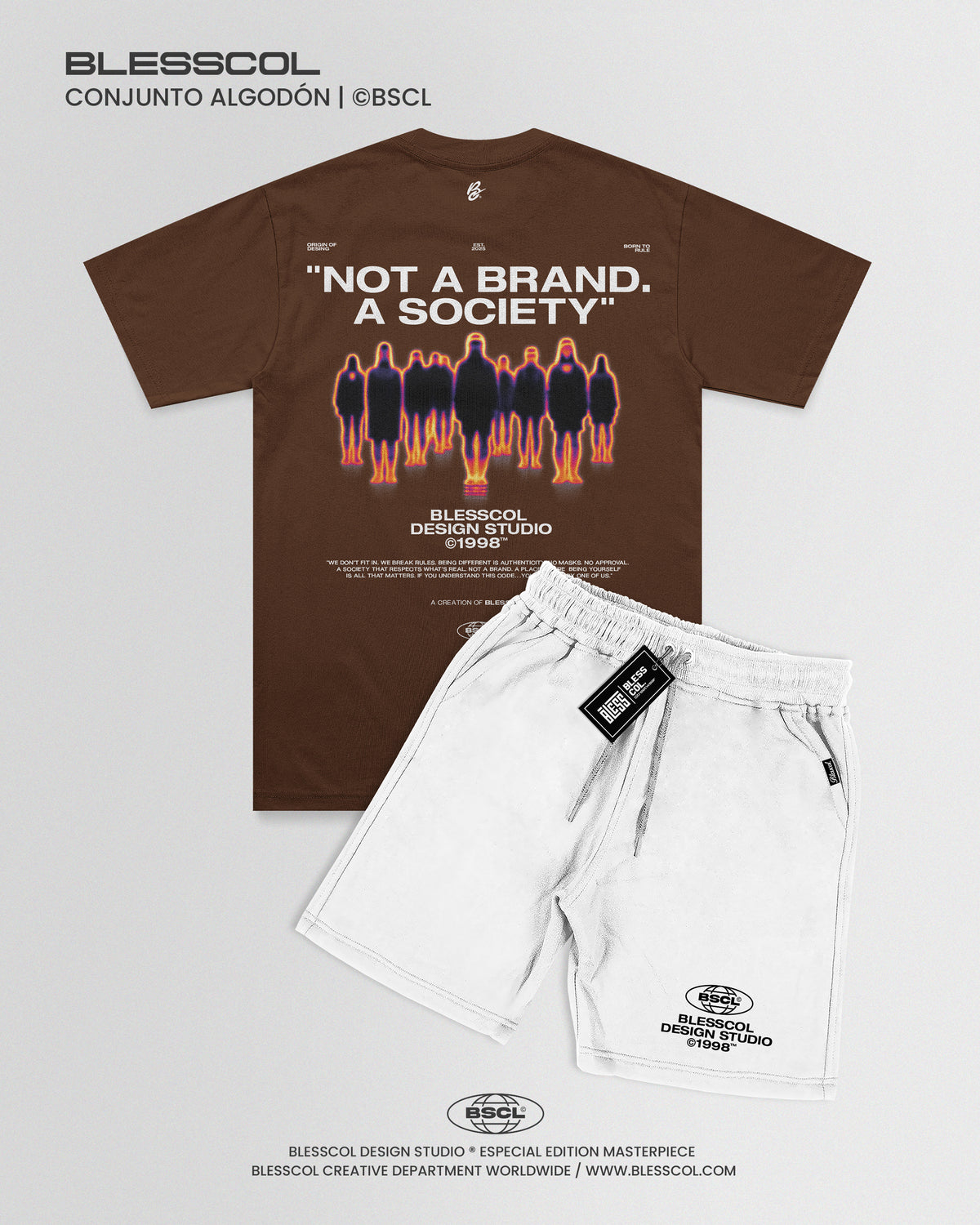 CONJUNTO NOT A BRAND A SOCIETY