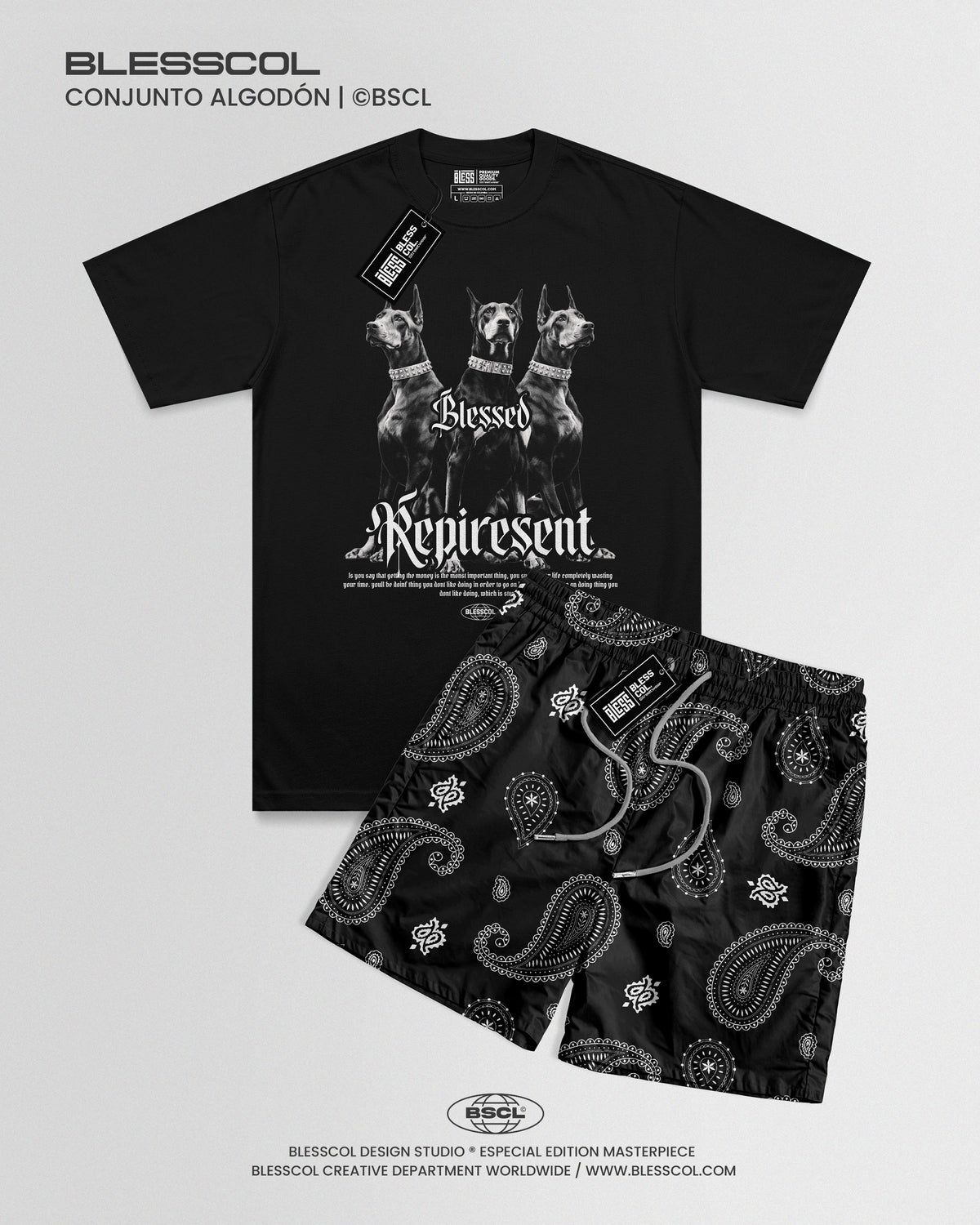 CONJUNTO REPRESENT BLESSED INNER GRAVITY