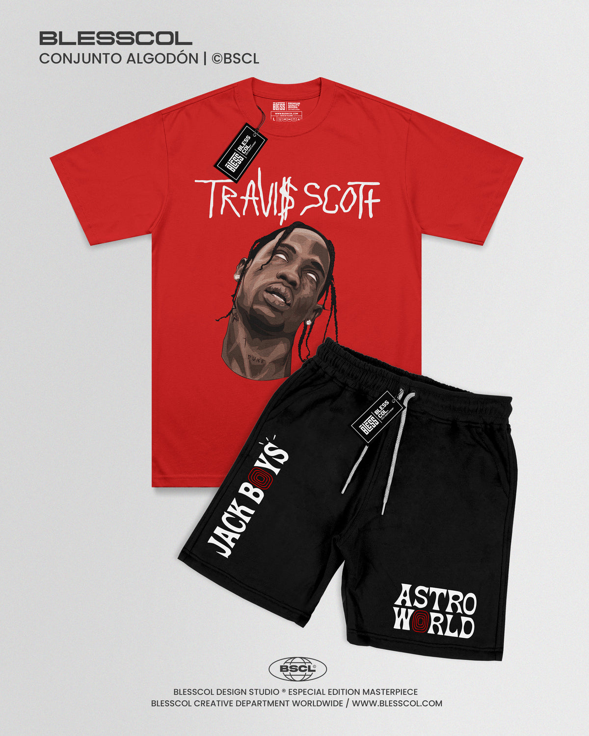 CONJUNTO TRAVIS SCOTT JACK BOYS EDITION