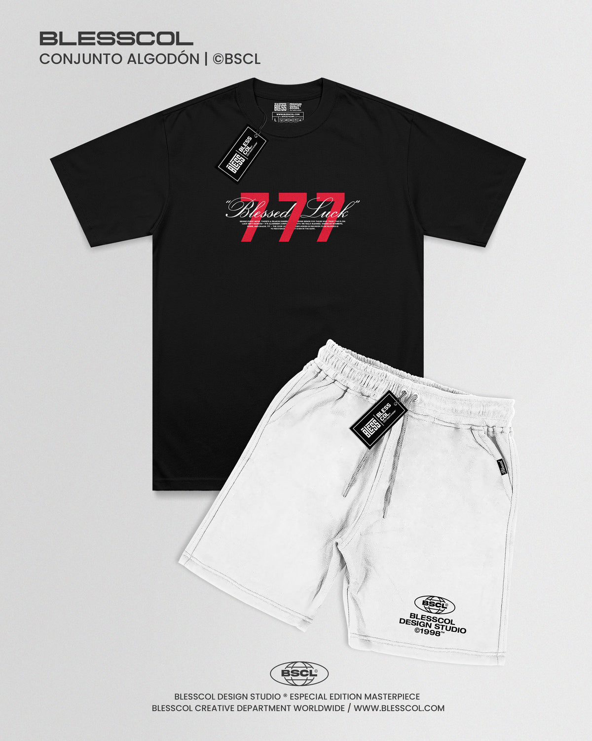 CONJUNTO BLESSED LUCK 777 EDITION