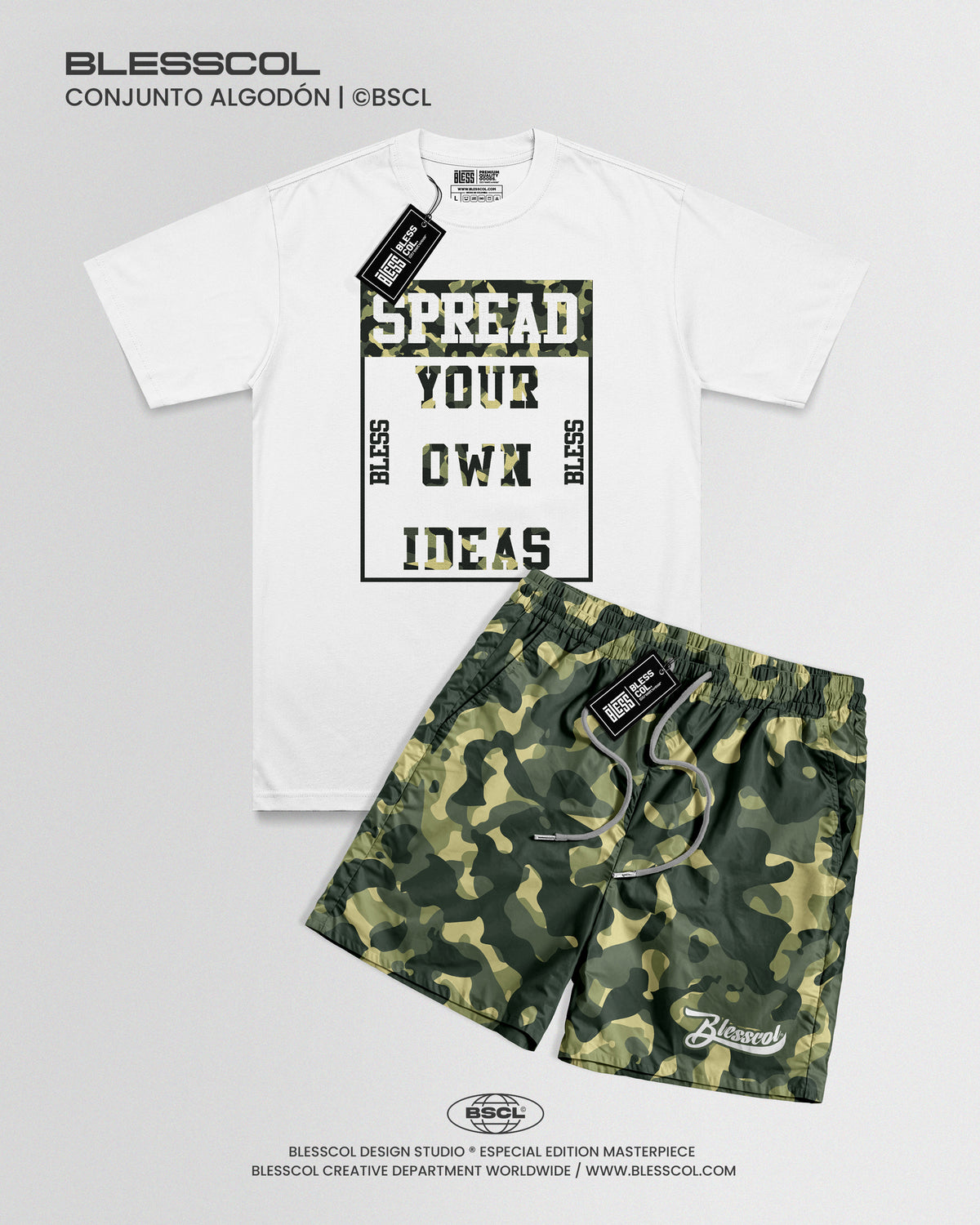 CONJUNTO MILITARY SPREAD YOUR IDEAS