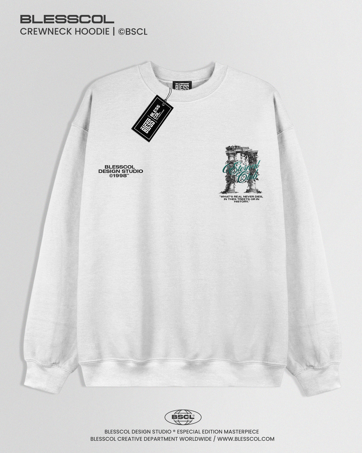 CREWNECK HOODIE BLESSED BETERNAL CLUB