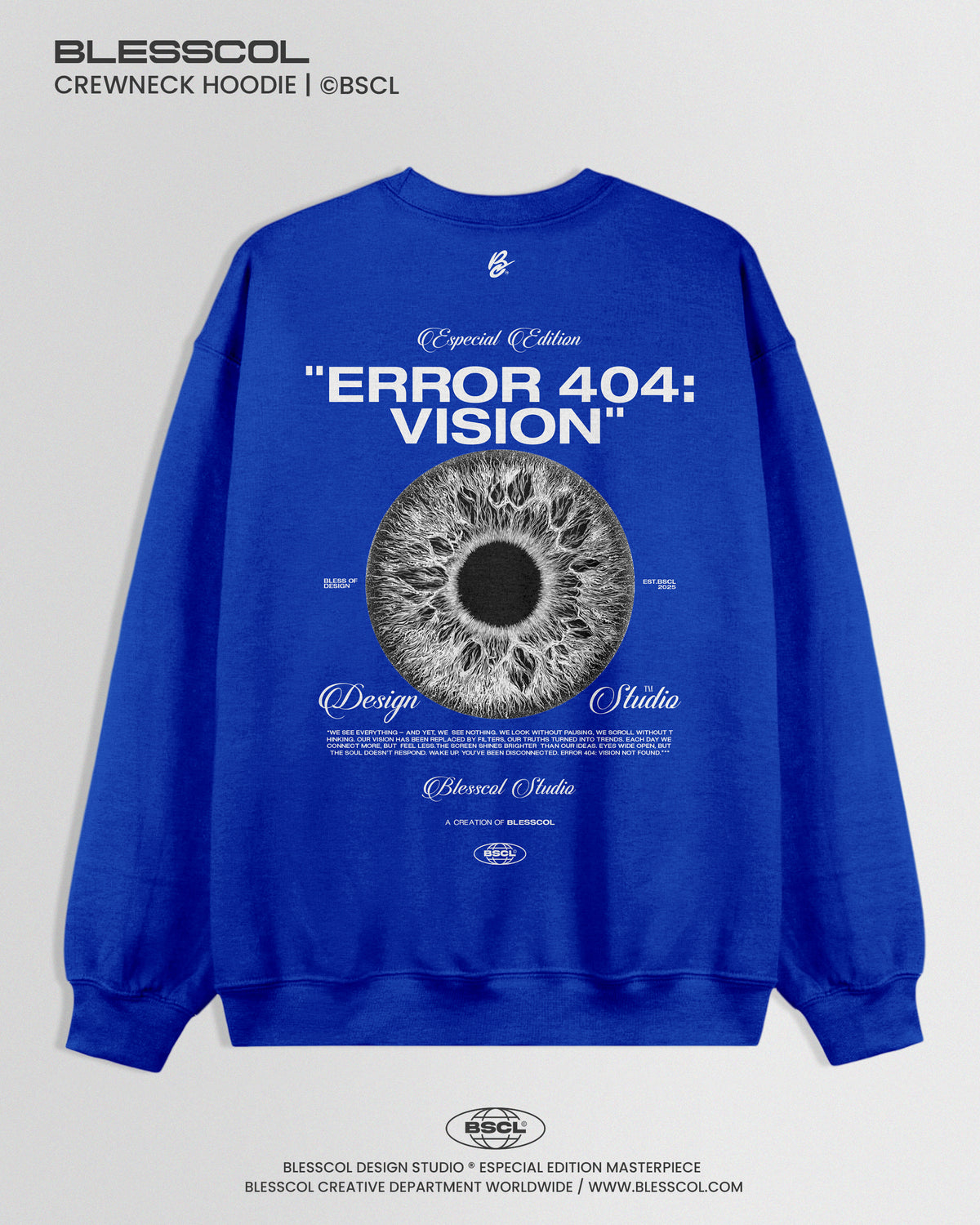 CREWNECK HOODIE ERROR 404 VISION EDITION