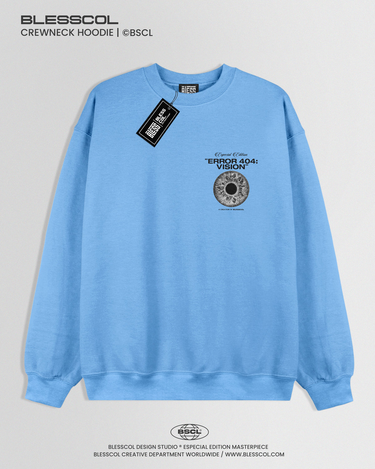 CREWNECK HOODIE ERROR 404 VISION EDITION