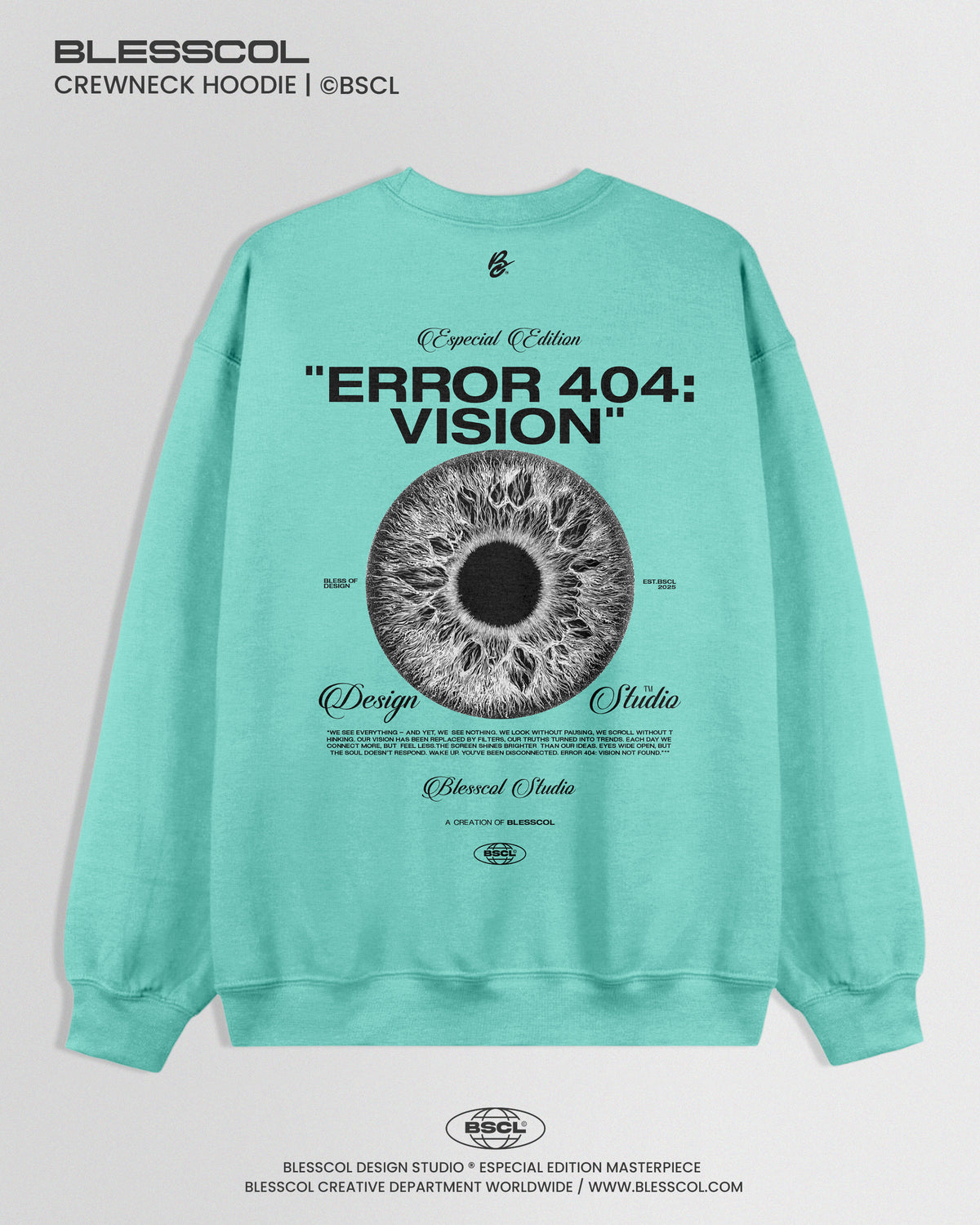 CREWNECK HOODIE ERROR 404 VISION EDITION