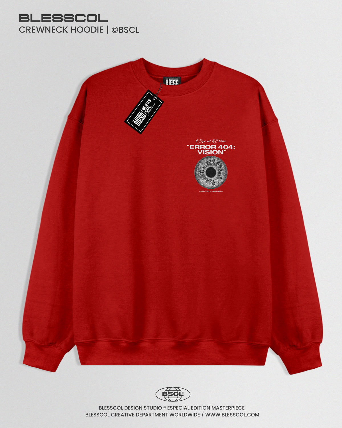 CREWNECK HOODIE ERROR 404 VISION EDITION