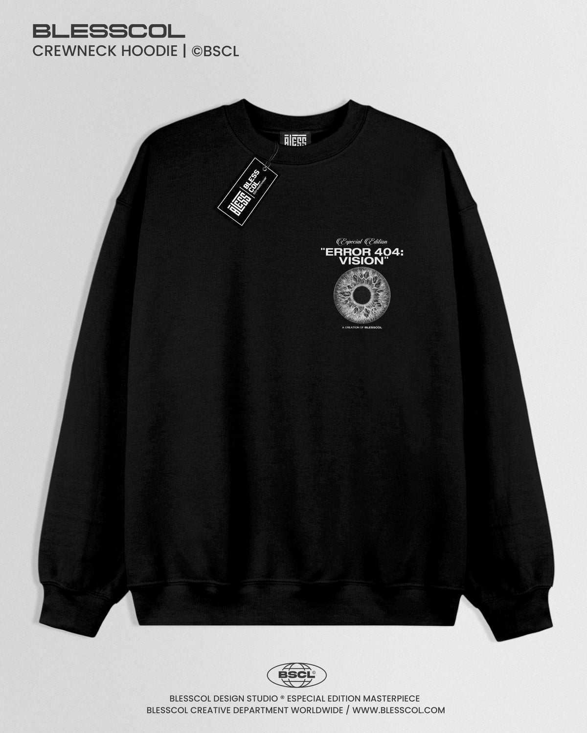 CREWNECK HOODIE ERROR 404 VISION EDITION