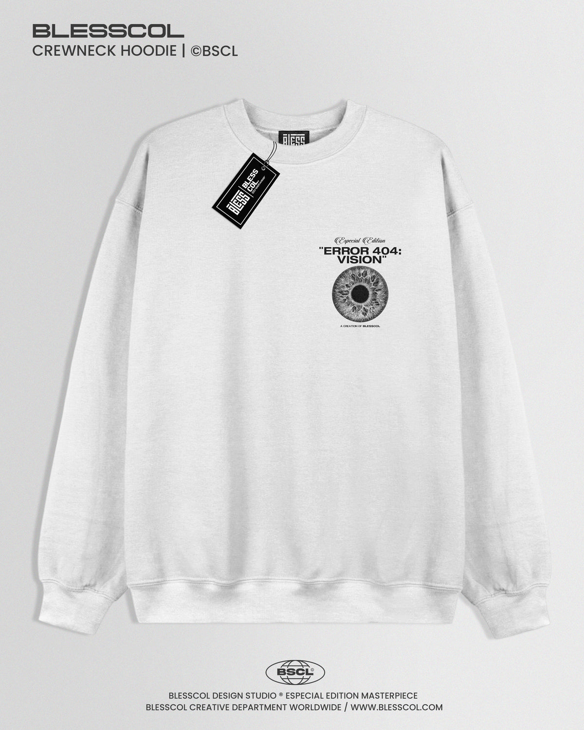 CREWNECK HOODIE ERROR 404 VISION EDITION