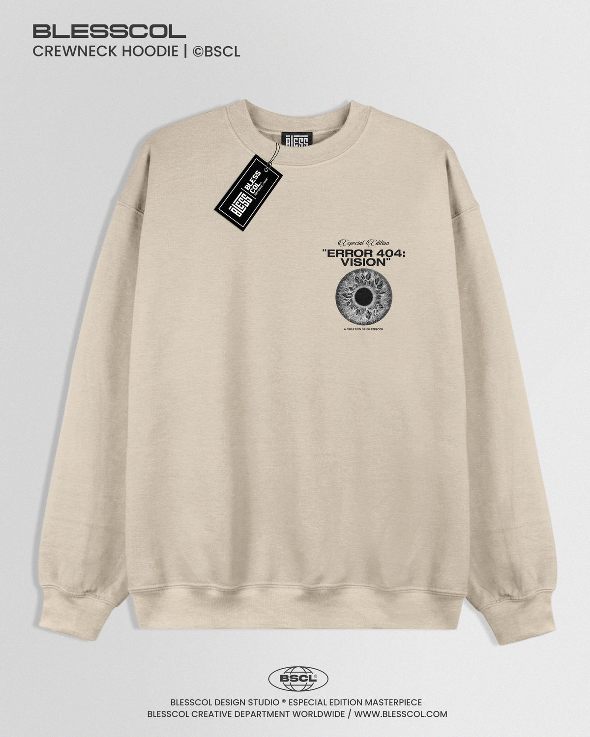 CREWNECK HOODIE ERROR 404 VISION EDITION