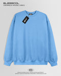 CREWNECK HOODIE BASICO AZUL BEBE