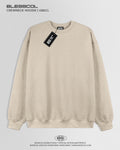 CREWNECK HOODIE BASICO BEIGE