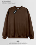 CREWNECK HOODIE BASICO CAFE