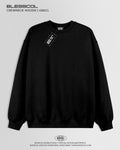 CREWNECK HOODIE BASICO NEGRO