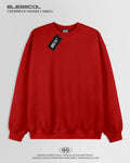 CREWNECK HOODIE BASICO ROJO