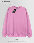 CREWNECK HOODIE BASICO ROSA
