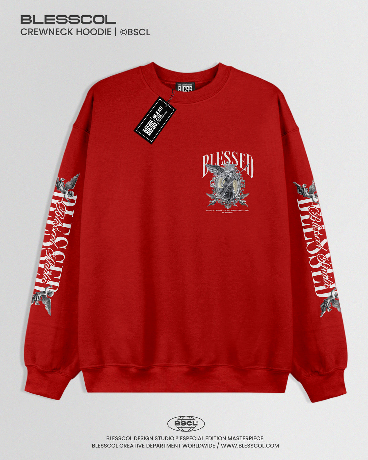 CREWNECK HOODIE BLESSED GLADIATOR