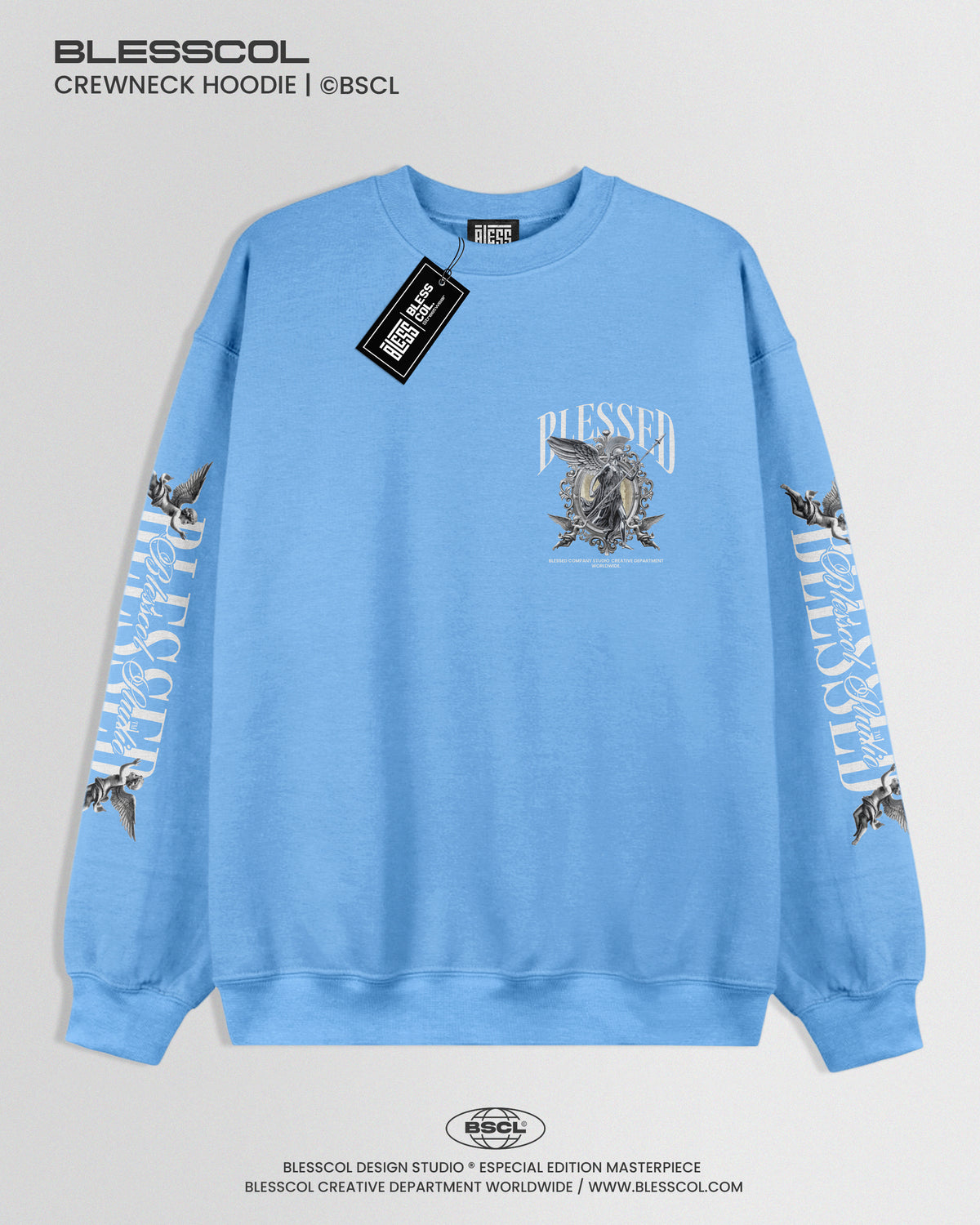 CREWNECK HOODIE BLESSED GLADIATOR