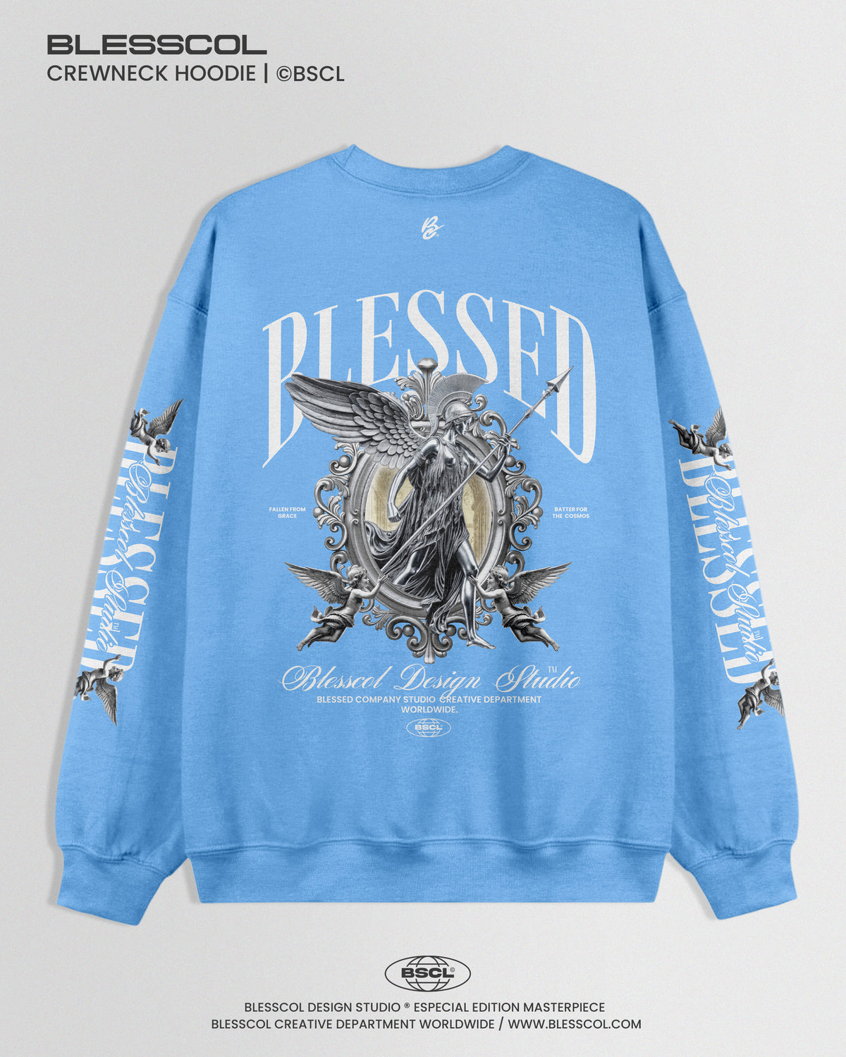 CREWNECK HOODIE BLESSED GLADIATOR