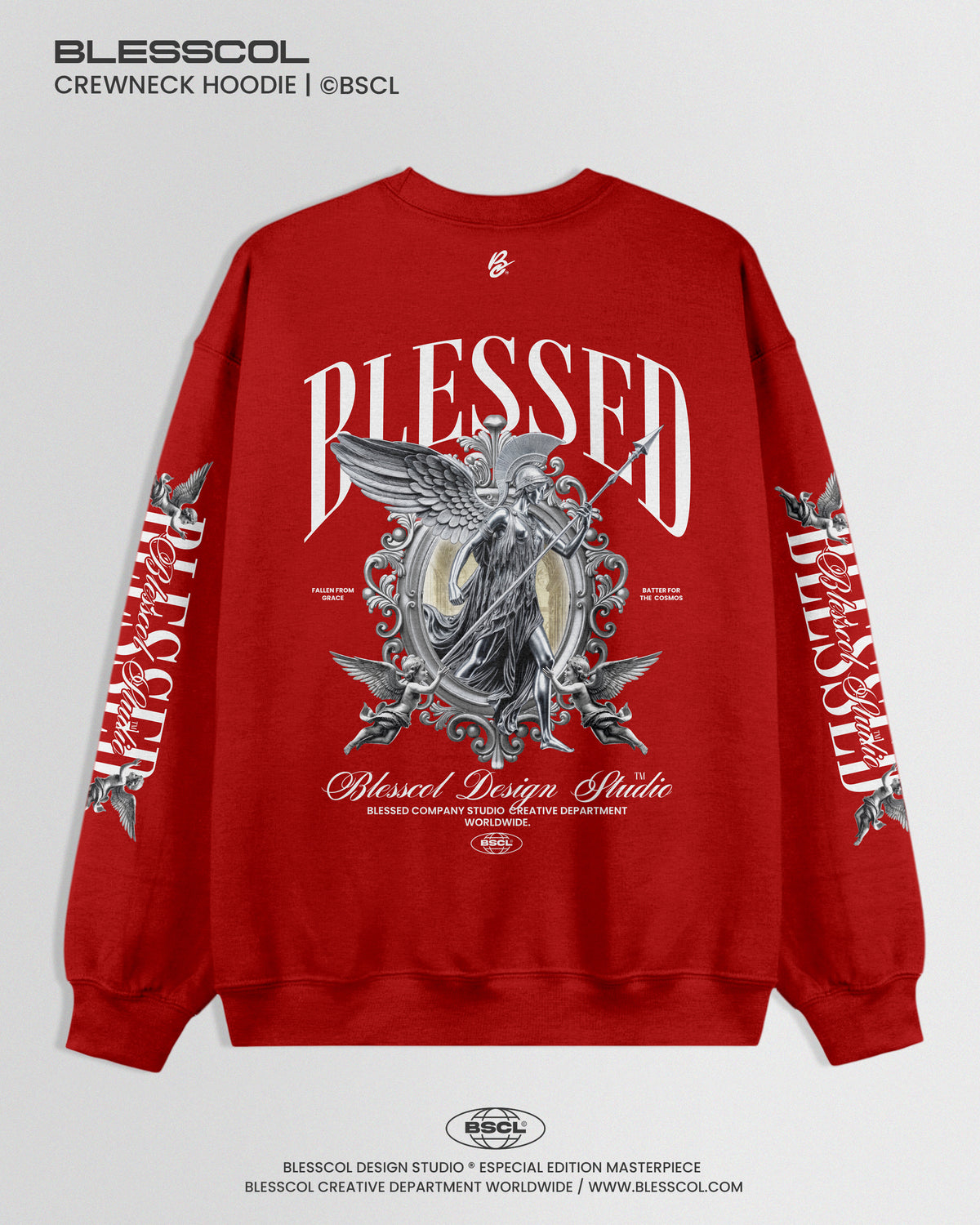 CREWNECK HOODIE BLESSED GLADIATOR