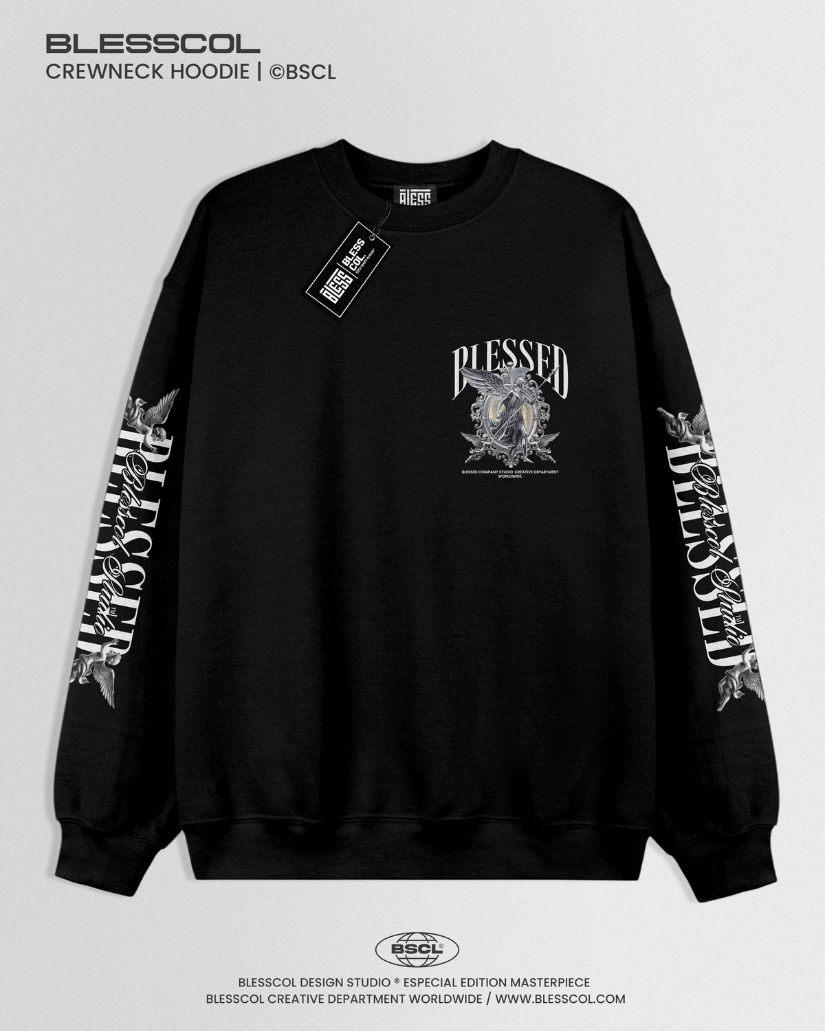 CREWNECK HOODIE BLESSED GLADIATOR
